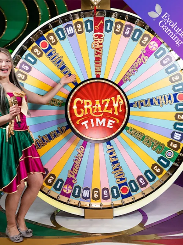 Crazy Time live casino-spill hos Casino Days