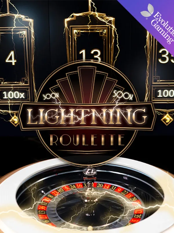Lightning Roulette live casino-spill hos Casino Days