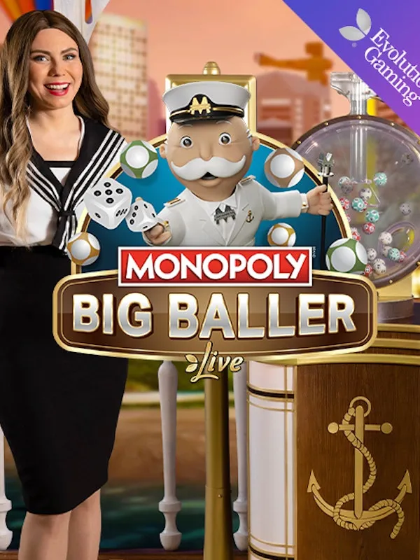 Monopoly Big Baller live casino-spill hos Casino Days