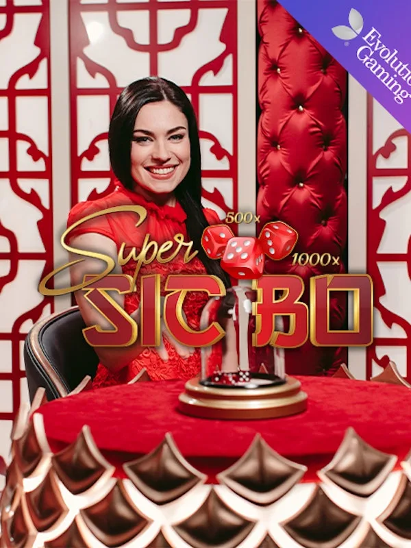 Super Sic Bo live casino-spill hos Casino Days